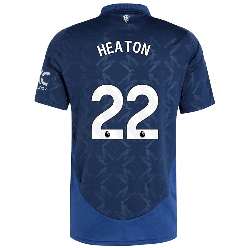 Women Football Tom Heaton #22 Indigo Away Jersey 2024/25 T-Shirt Australia