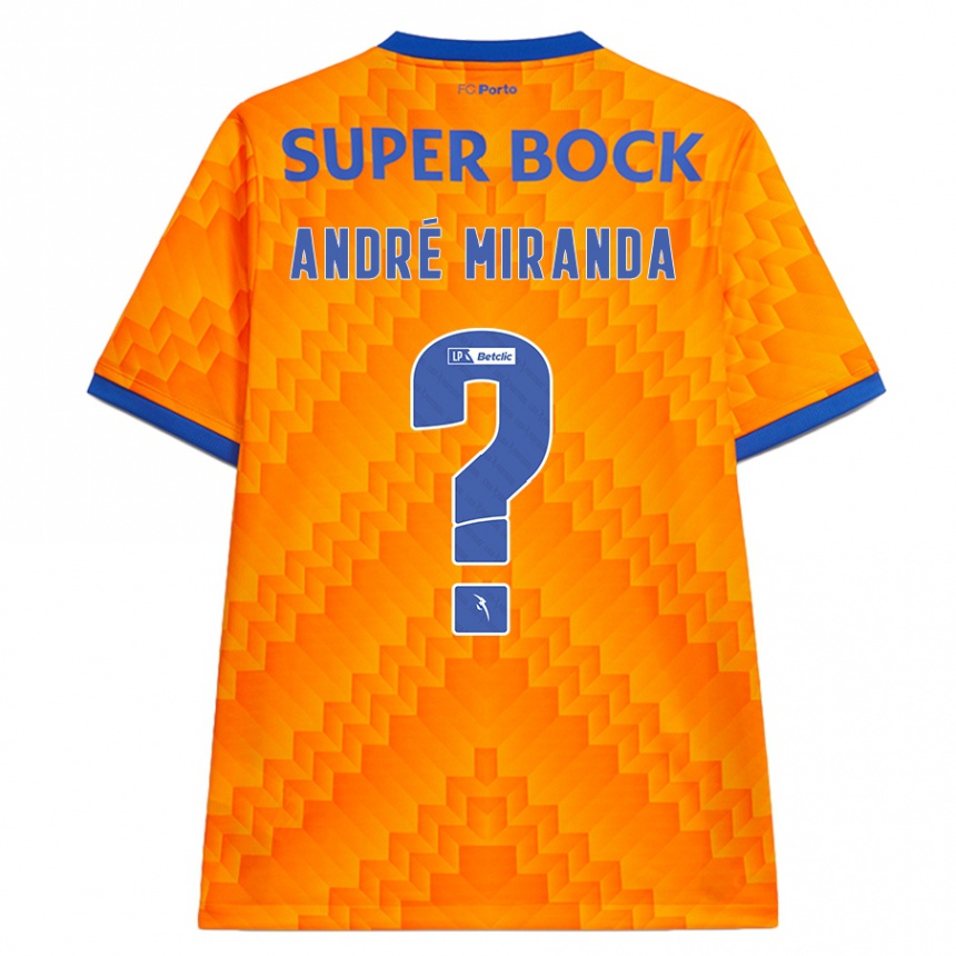 Women Football André Miranda #0 Orange Away Jersey 2024/25 T-Shirt Australia