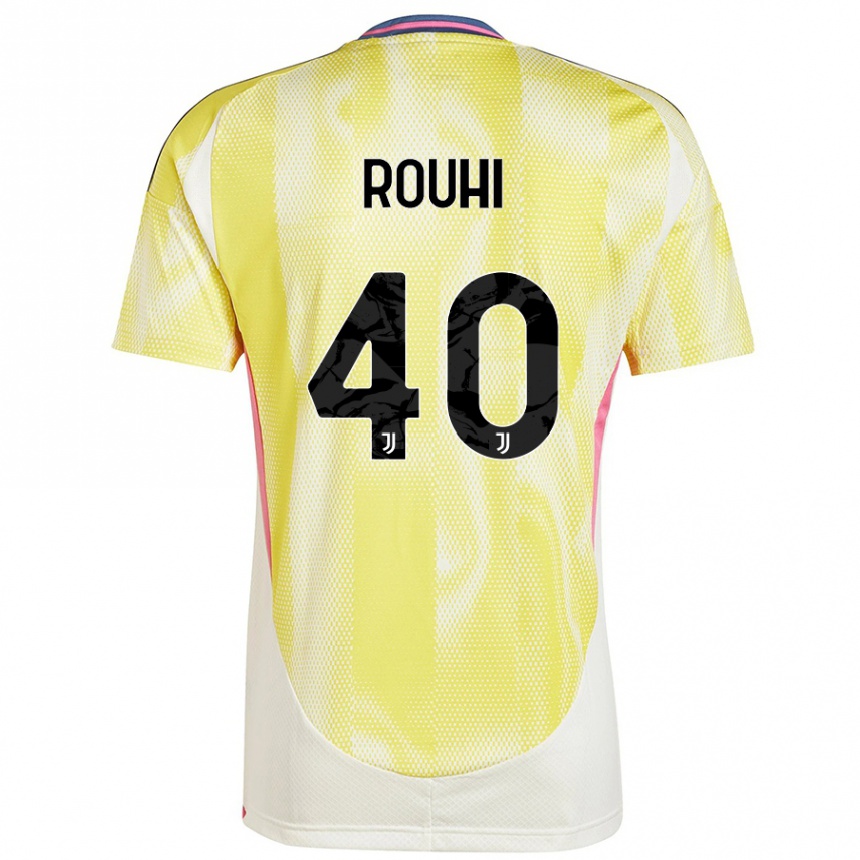 Women Football Jonas Rouhi #40 Solar Yellow Away Jersey 2024/25 T-Shirt Australia