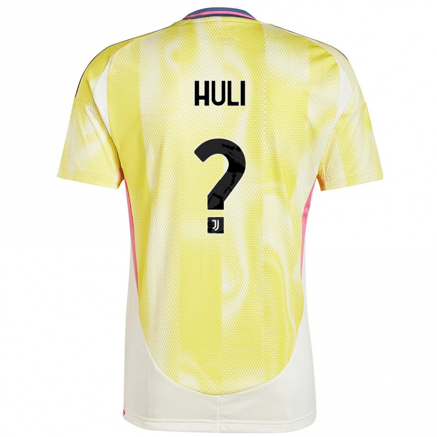 Women Football Raffaele Huli #0 Solar Yellow Away Jersey 2024/25 T-Shirt Australia