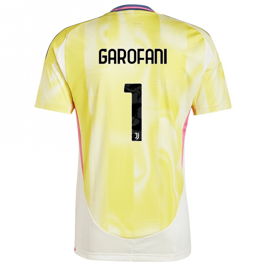 Women Football Giovanni Garofani #1 Solar Yellow Away Jersey 2024/25 T-Shirt Australia