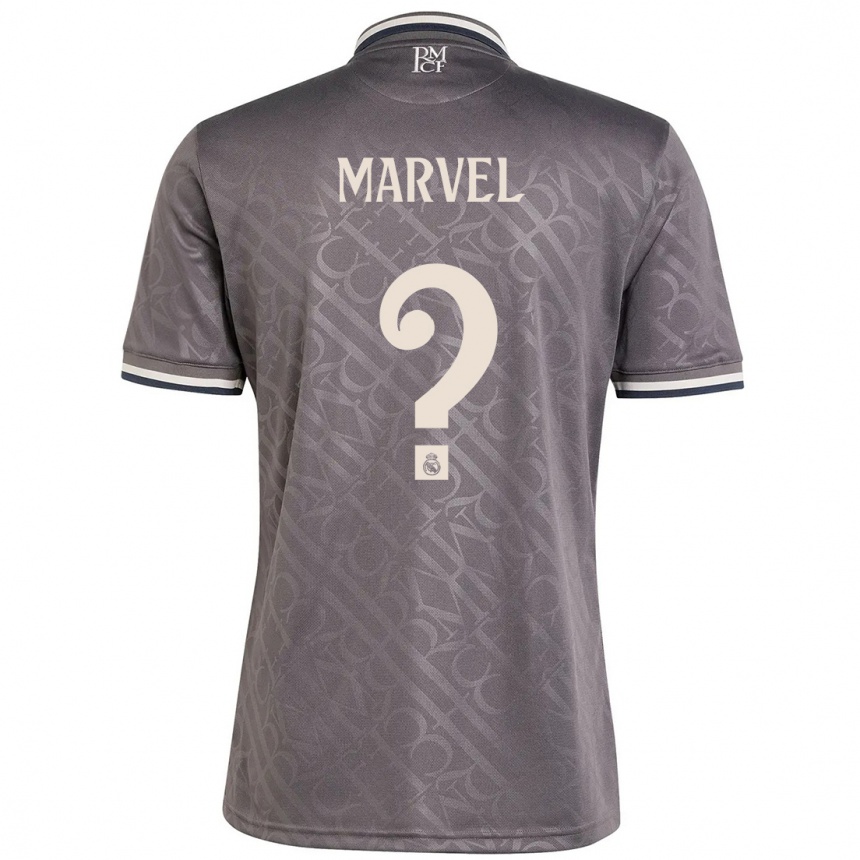 Women Football Marvel #0 Charcoal Third Jersey 2024/25 T-Shirt Australia