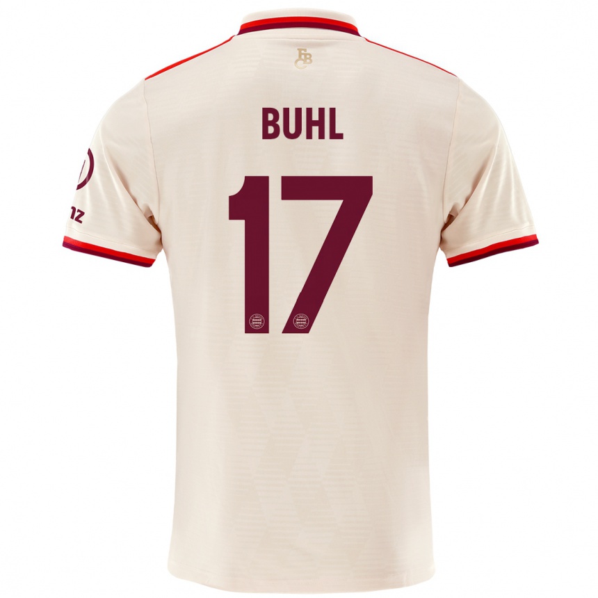 Women Football Klara Buhl #17 Linen Third Jersey 2024/25 T-Shirt Australia