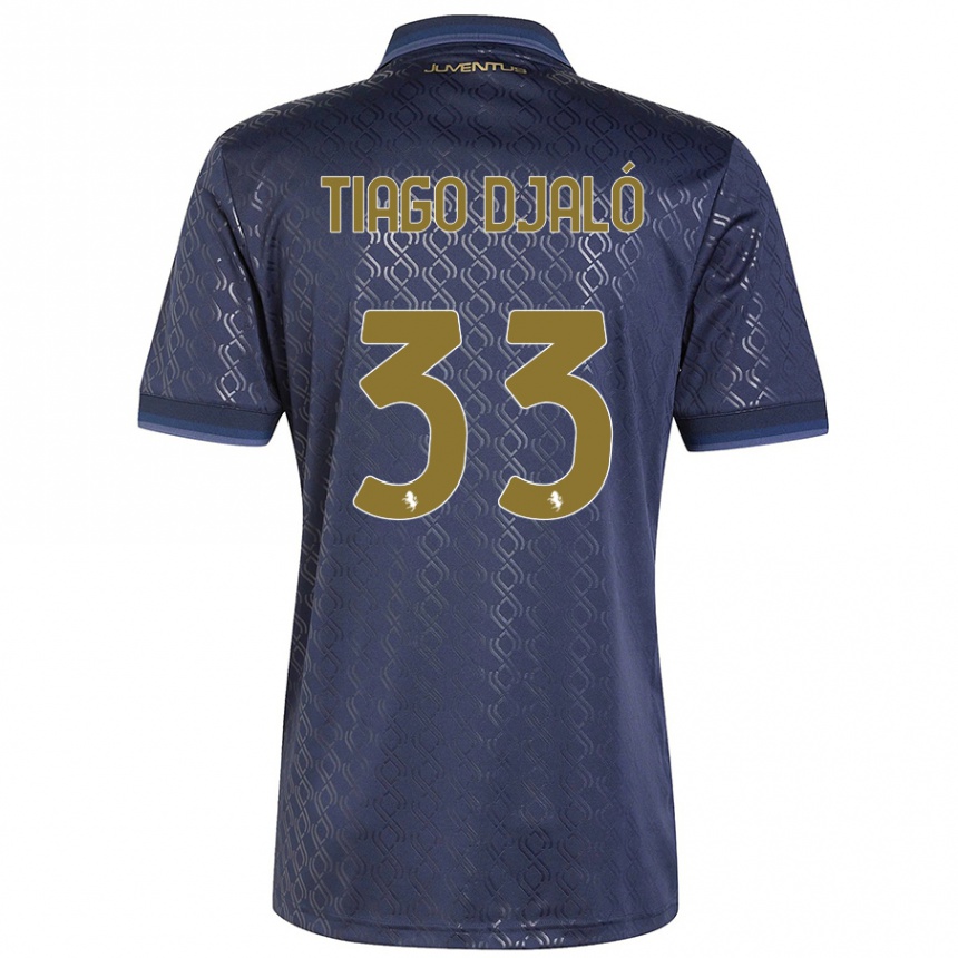 Women Football Tiago Djaló #33 Navy Blue Third Jersey 2024/25 T-Shirt Australia