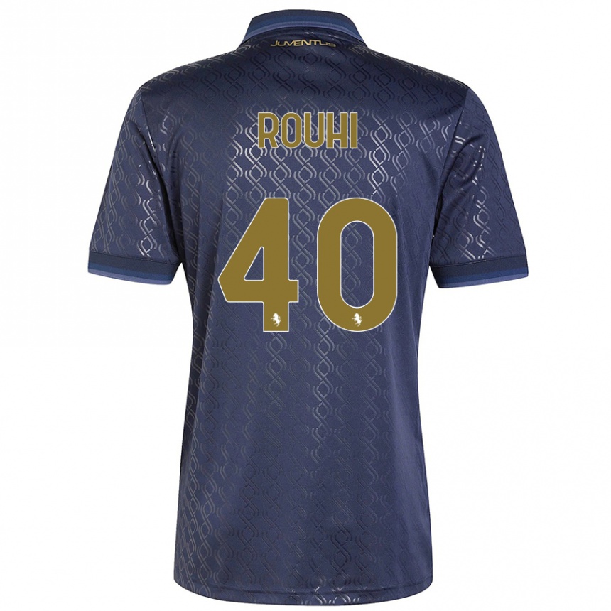 Women Football Jonas Rouhi #40 Navy Blue Third Jersey 2024/25 T-Shirt Australia