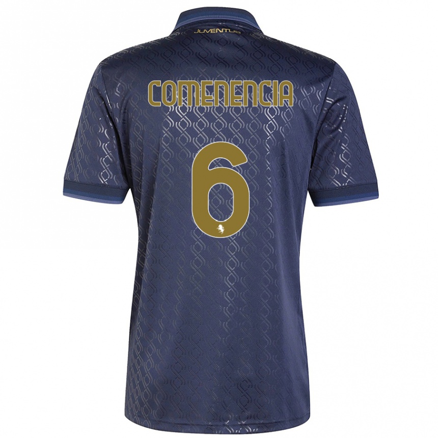 Women Football Livano Comenencia #6 Navy Blue Third Jersey 2024/25 T-Shirt Australia