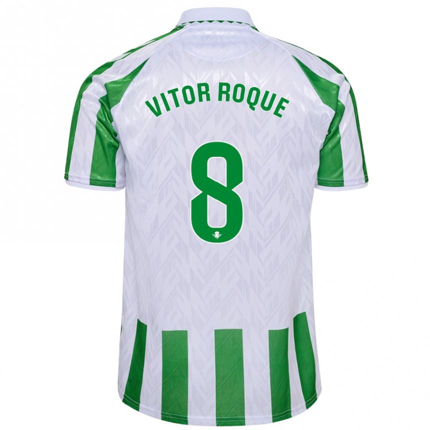 Kids Football Vitor Roque #8 Blue Red Home Jersey 2024/25 T-Shirt Australia