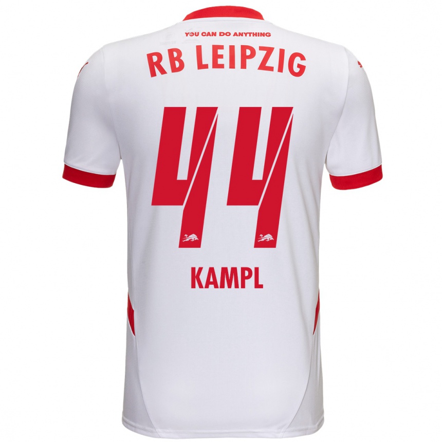 Kids Football Kevin Kampl #44 White Red Home Jersey 2024/25 T-Shirt Australia