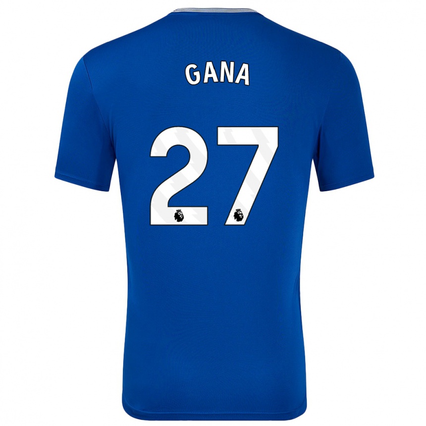 Kids Football Idrissa Gueye #27 Blue With Home Jersey 2024/25 T-Shirt Australia