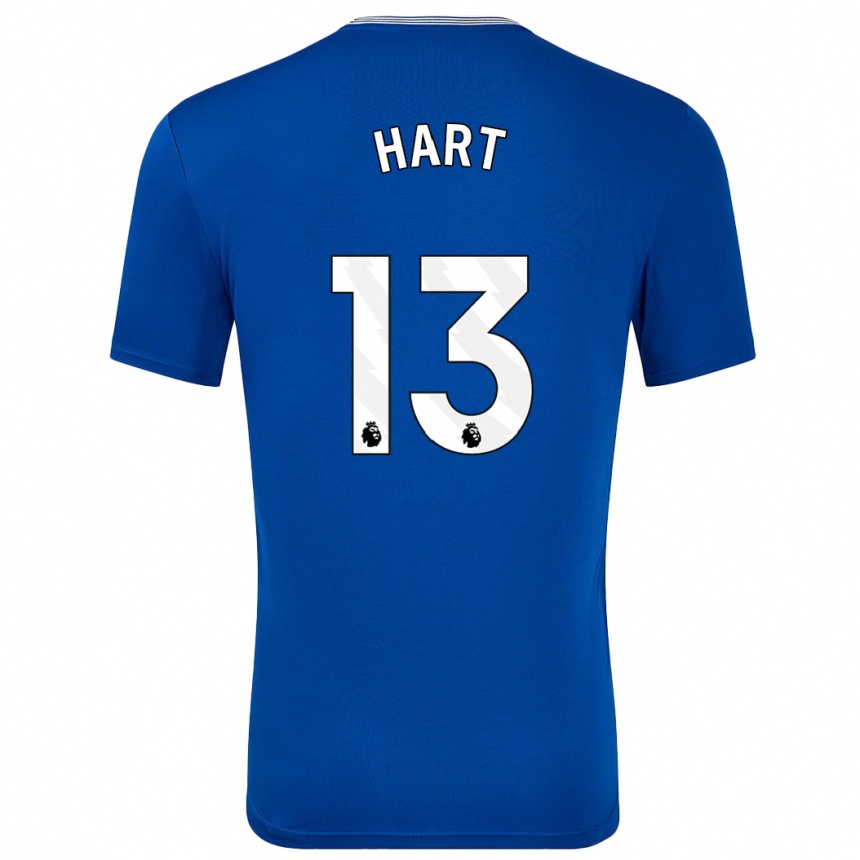 Kids Football Libby Hart #13 Blue With Home Jersey 2024/25 T-Shirt Australia