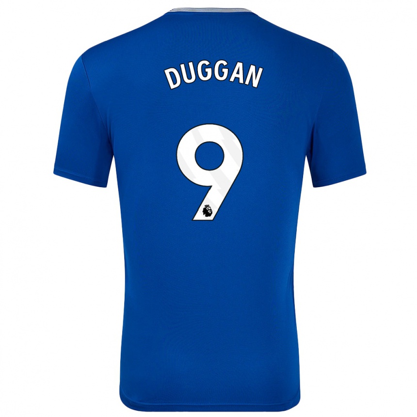 Kids Football Toni Duggan #9 Blue With Home Jersey 2024/25 T-Shirt Australia