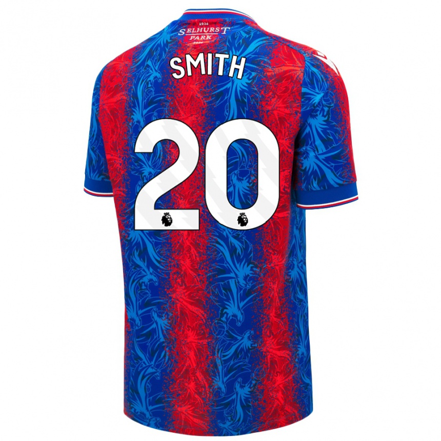 Kids Football Hope Smith #20 Red Blue Stripes Home Jersey 2024/25 T-Shirt Australia