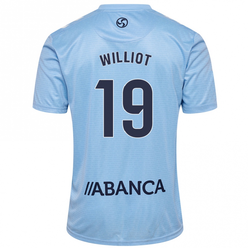 Kids Football Williot Swedberg #19 Sky Blue Home Jersey 2024/25 T-Shirt Australia