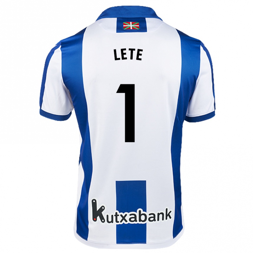 Kids Football Elene Lete Para #1 White Blue Home Jersey 2024/25 T-Shirt Australia