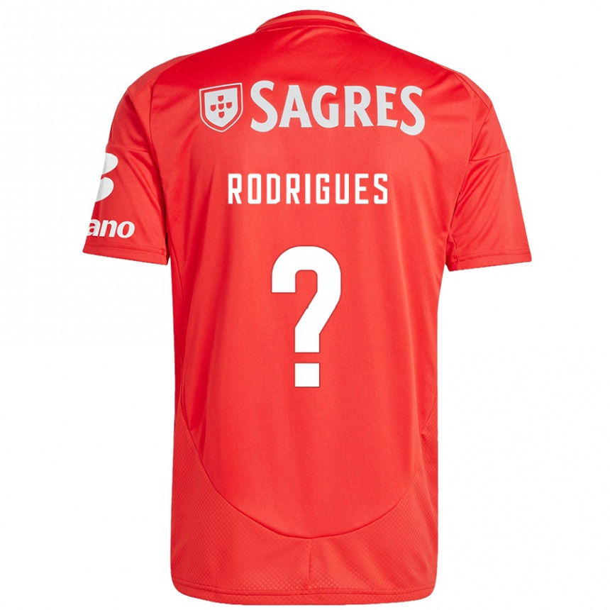 Kids Football Miguel Rodrigues #0 Red White Home Jersey 2024/25 T-Shirt Australia