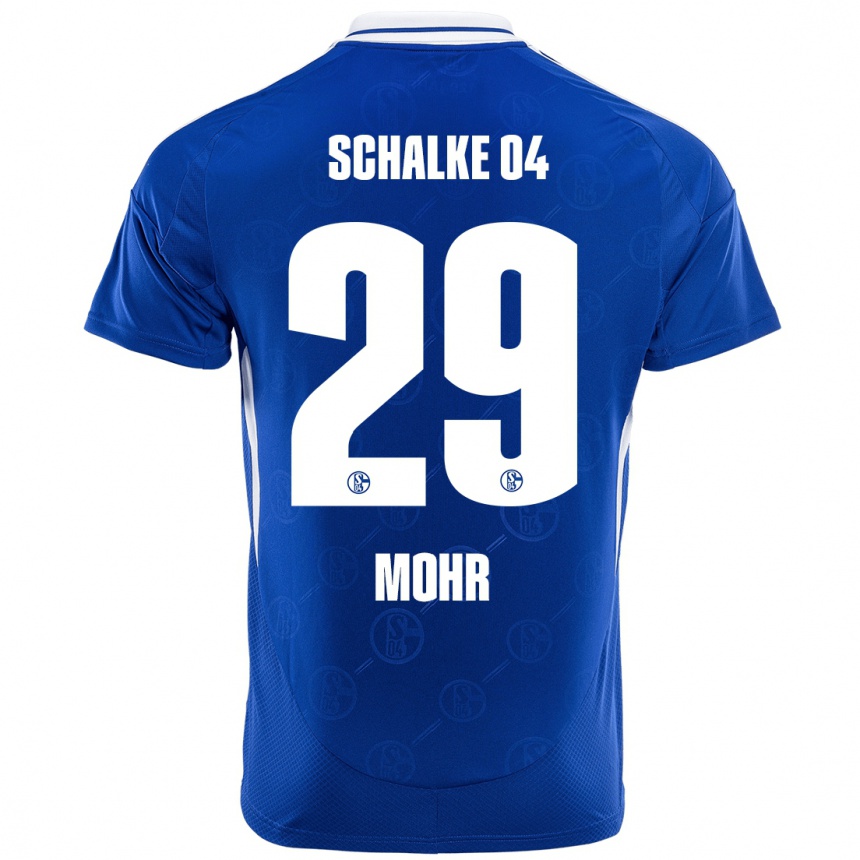 Kids Football Tobias Mohr #29 Royal Blue Home Jersey 2024/25 T-Shirt Australia