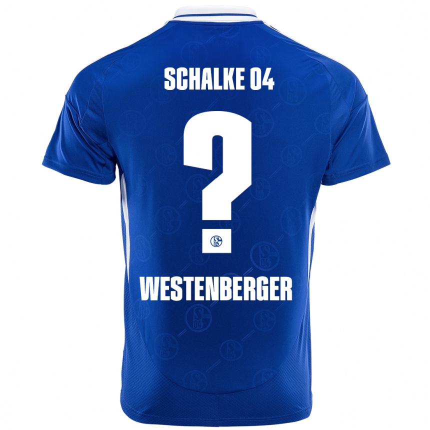 Kids Football Noel Westenberger #0 Royal Blue Home Jersey 2024/25 T-Shirt Australia