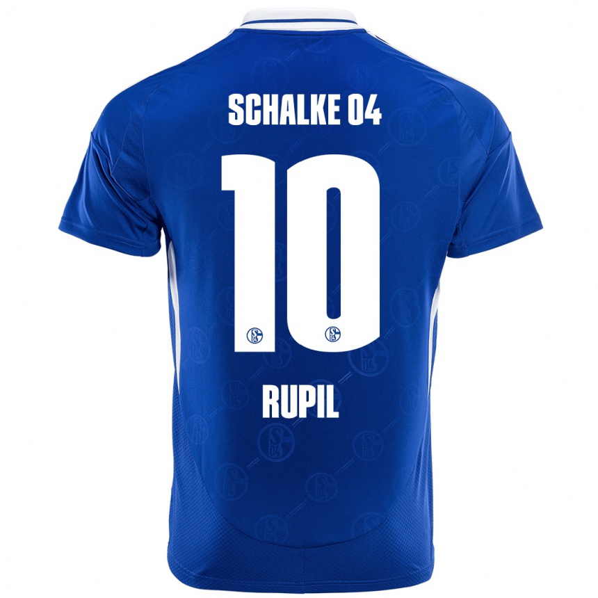 Kids Football Timothé Rupil #10 Royal Blue Home Jersey 2024/25 T-Shirt Australia