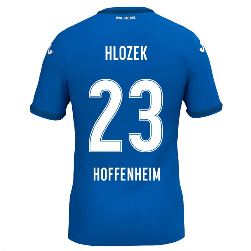 Kids Football Adam Hlozek #23 Royal Blue Home Jersey 2024/25 T-Shirt Australia