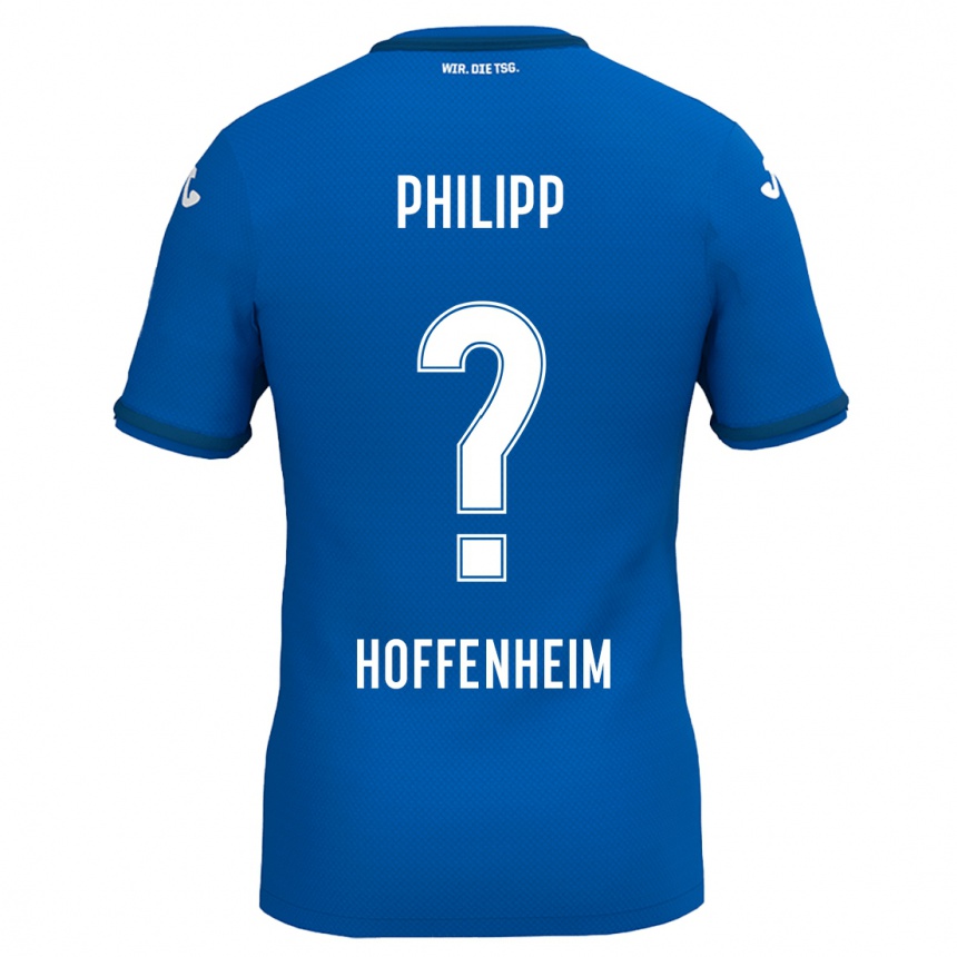 Kids Football Tim Philipp #0 Royal Blue Home Jersey 2024/25 T-Shirt Australia