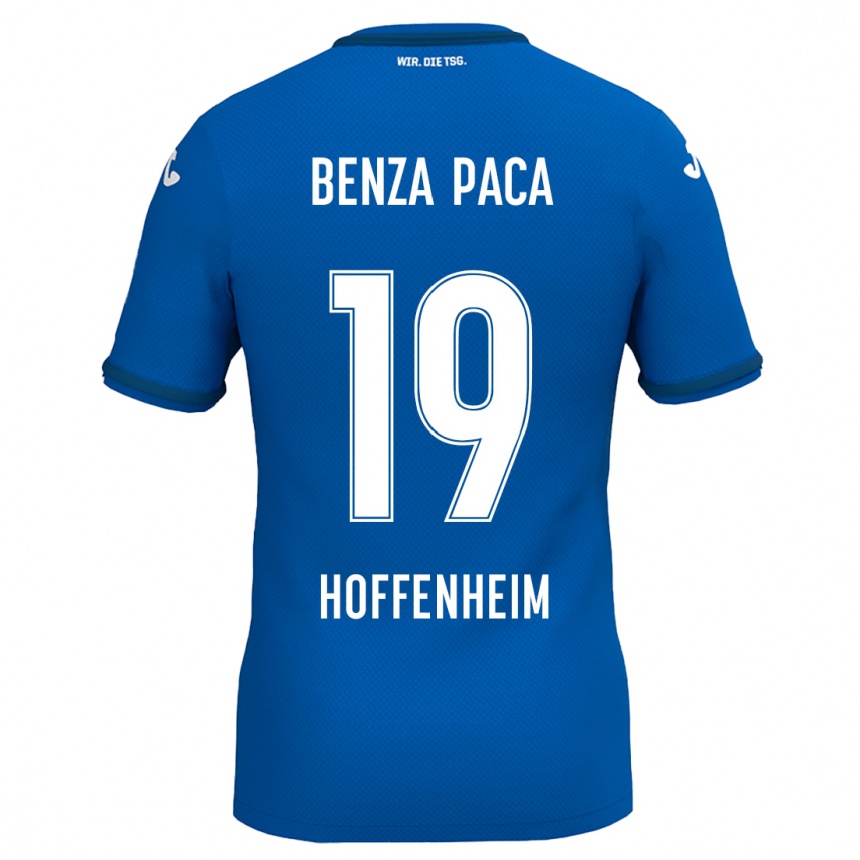 Kids Football Lynes Benza Paca #19 Royal Blue Home Jersey 2024/25 T-Shirt Australia