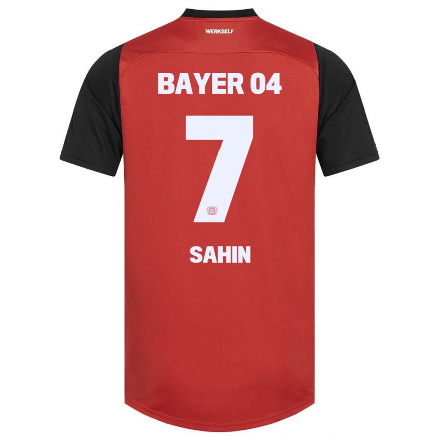 Kids Football Batuhan Sahin #7 Red Black Home Jersey 2024/25 T-Shirt Australia