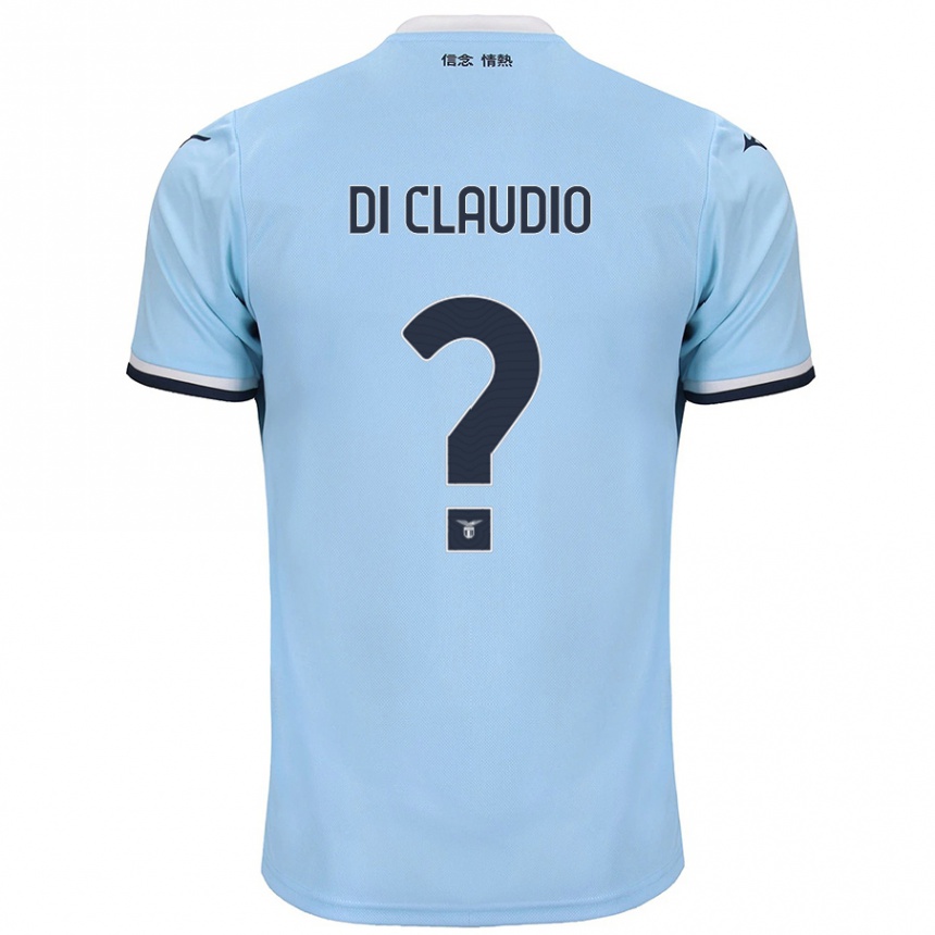 Kids Football Federico Di Claudio #0 Blue Home Jersey 2024/25 T-Shirt Australia