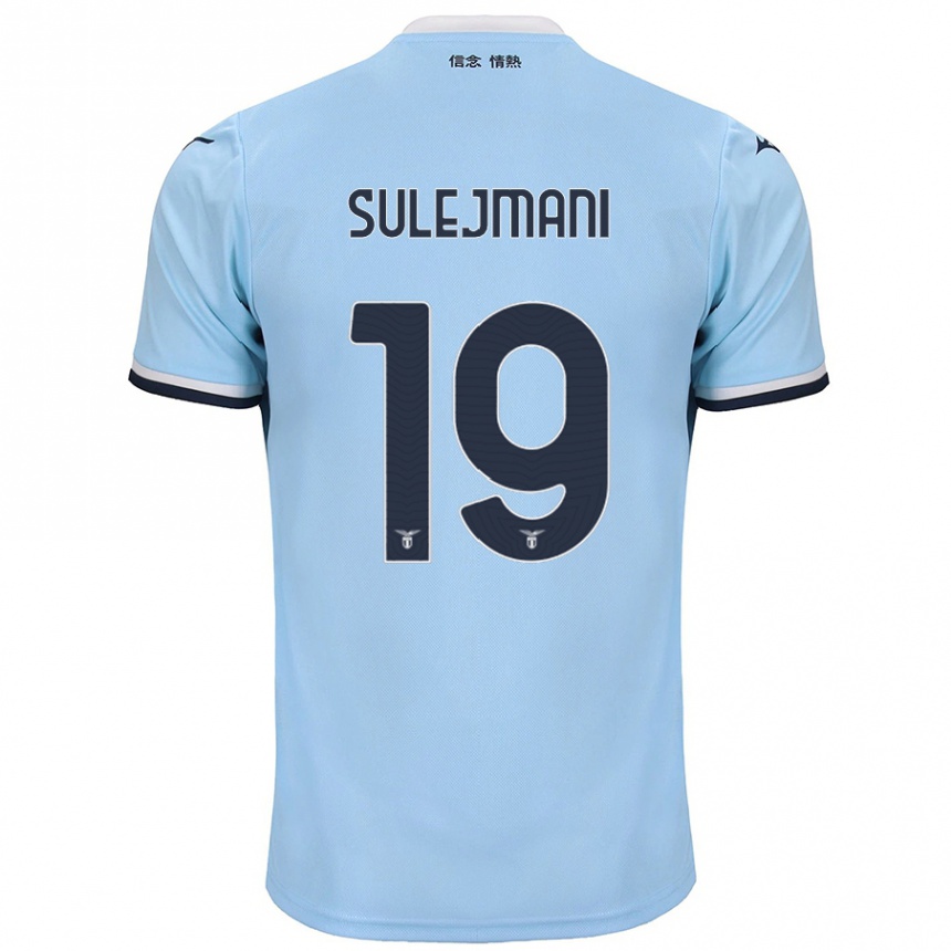 Kids Football Flavio Sulejmani #19 Blue Home Jersey 2024/25 T-Shirt Australia