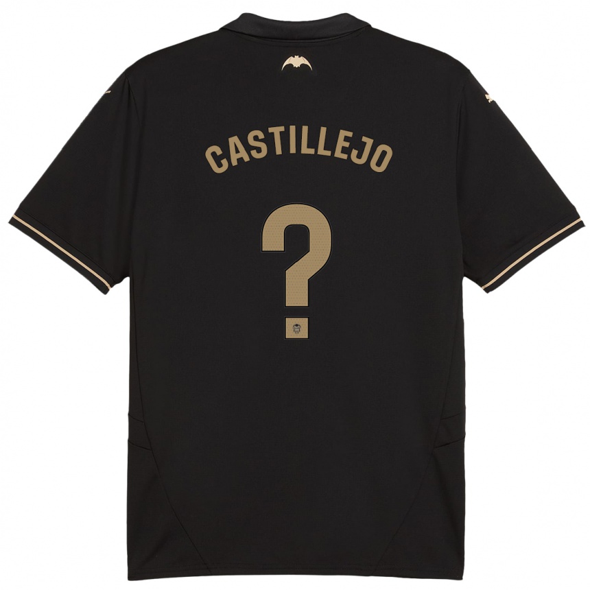 Kids Football Samu Castillejo #0 Black Away Jersey 2024/25 T-Shirt Australia