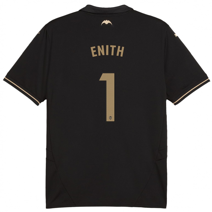 Kids Football Enith #1 Black Away Jersey 2024/25 T-Shirt Australia