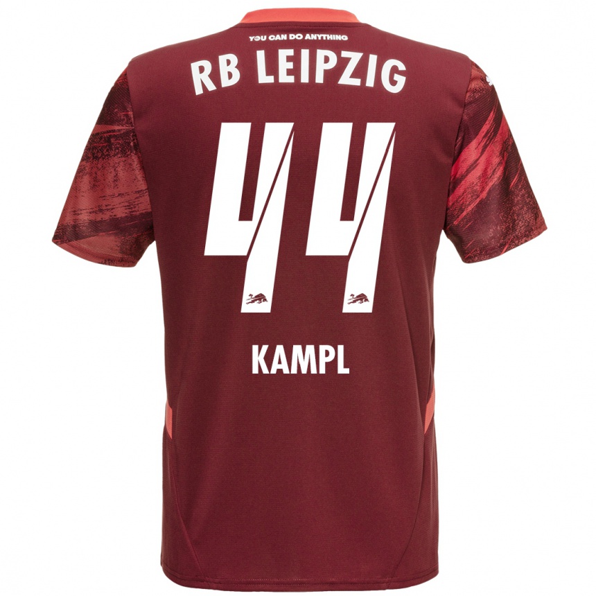 Kids Football Kevin Kampl #44 Burgundy Away Jersey 2024/25 T-Shirt Australia