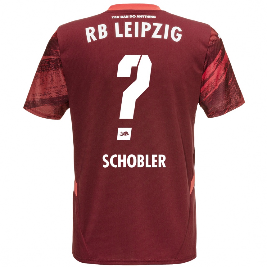 Kids Football Laurin Schößler #0 Burgundy Away Jersey 2024/25 T-Shirt Australia