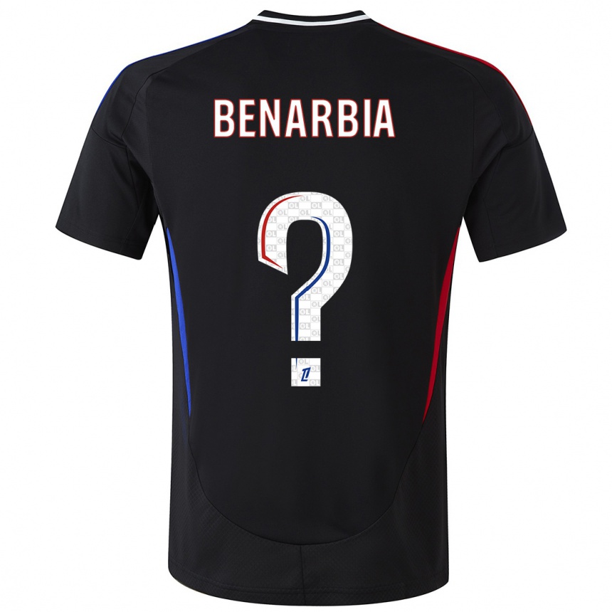 Kids Football Fares Benarbia #0 Black Away Jersey 2024/25 T-Shirt Australia