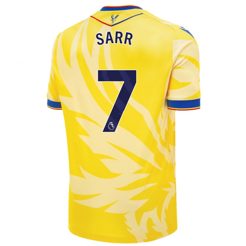 Kids Football Ismaïla Sarr #7 Yellow Away Jersey 2024/25 T-Shirt Australia