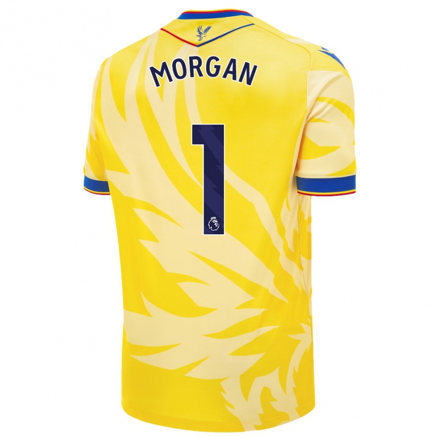 Kids Football Chloe Morgan #1 Yellow Away Jersey 2024/25 T-Shirt Australia