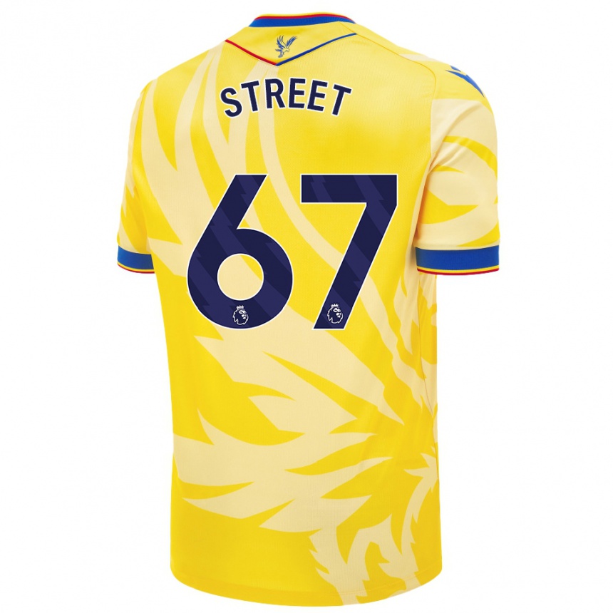 Kids Football Rob Street #67 Yellow Away Jersey 2024/25 T-Shirt Australia