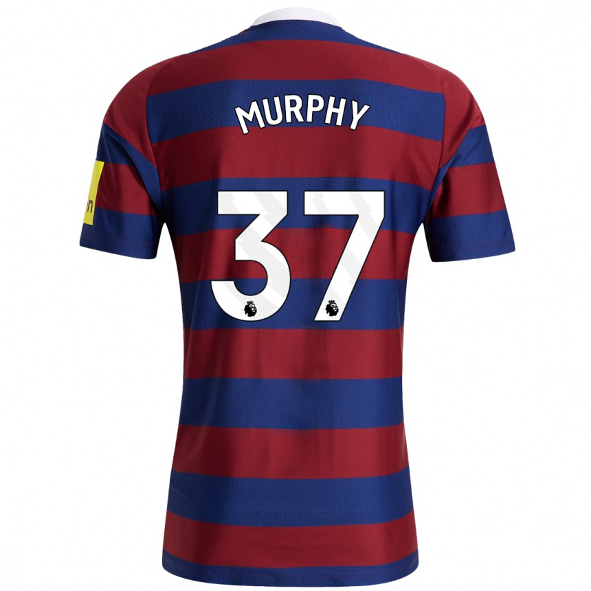 Kids Football Alex Murphy #37 Burgundy Navy Blue Away Jersey 2024/25 T-Shirt Australia