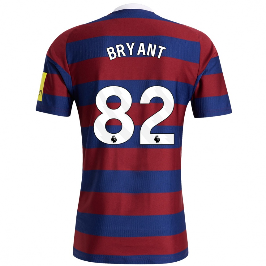 Kids Football Thomas Bryant #82 Burgundy Navy Blue Away Jersey 2024/25 T-Shirt Australia