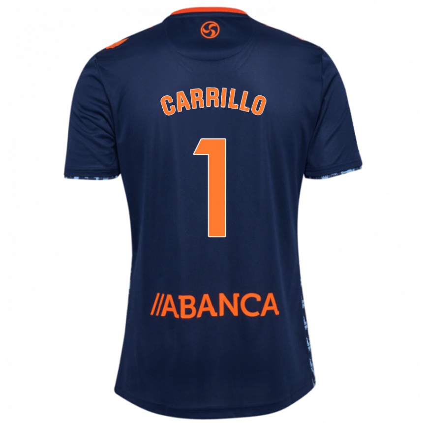 Kids Football Coke Carrillo #1 Navy Blue Away Jersey 2024/25 T-Shirt Australia