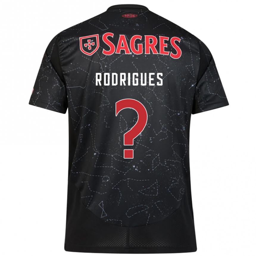 Kids Football Miguel Rodrigues #0 Black Red Away Jersey 2024/25 T-Shirt Australia