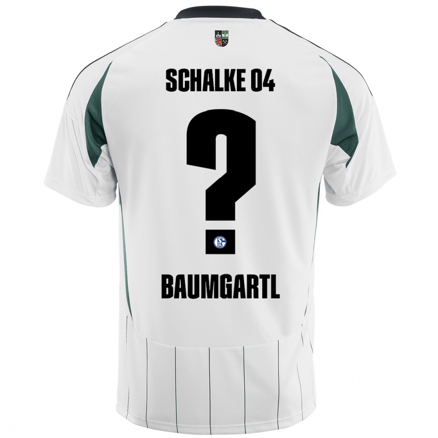 Kids Football Timo Baumgartl #0 White Green Away Jersey 2024/25 T-Shirt Australia