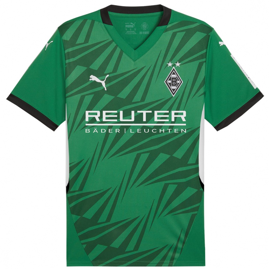 Kids Football Selma Fohler #17 Green White Away Jersey 2024/25 T-Shirt Australia