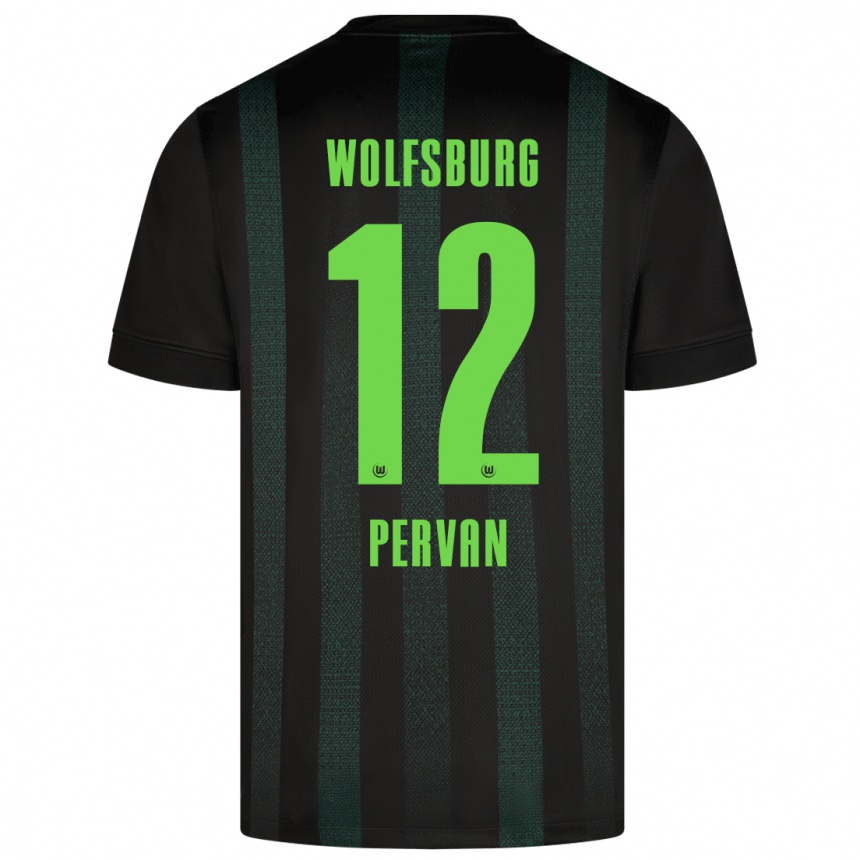 Kids Football Pavao Pervan #12 Dark Green Away Jersey 2024/25 T-Shirt Australia