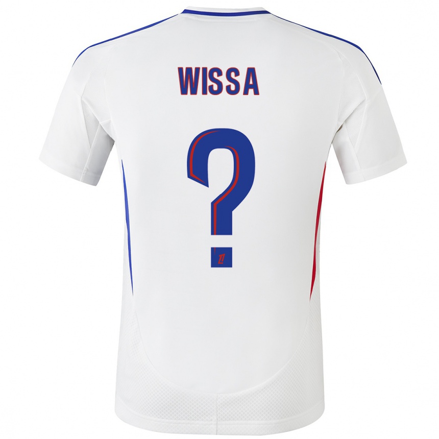 Men Football Eli Wissa #0 White Blue Home Jersey 2024/25 T-Shirt Australia