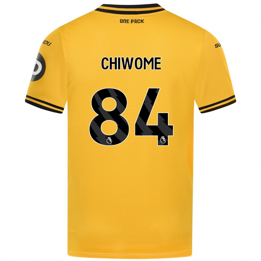 Men Football Leon Chiwome #84 Yellow Home Jersey 2024/25 T-Shirt Australia