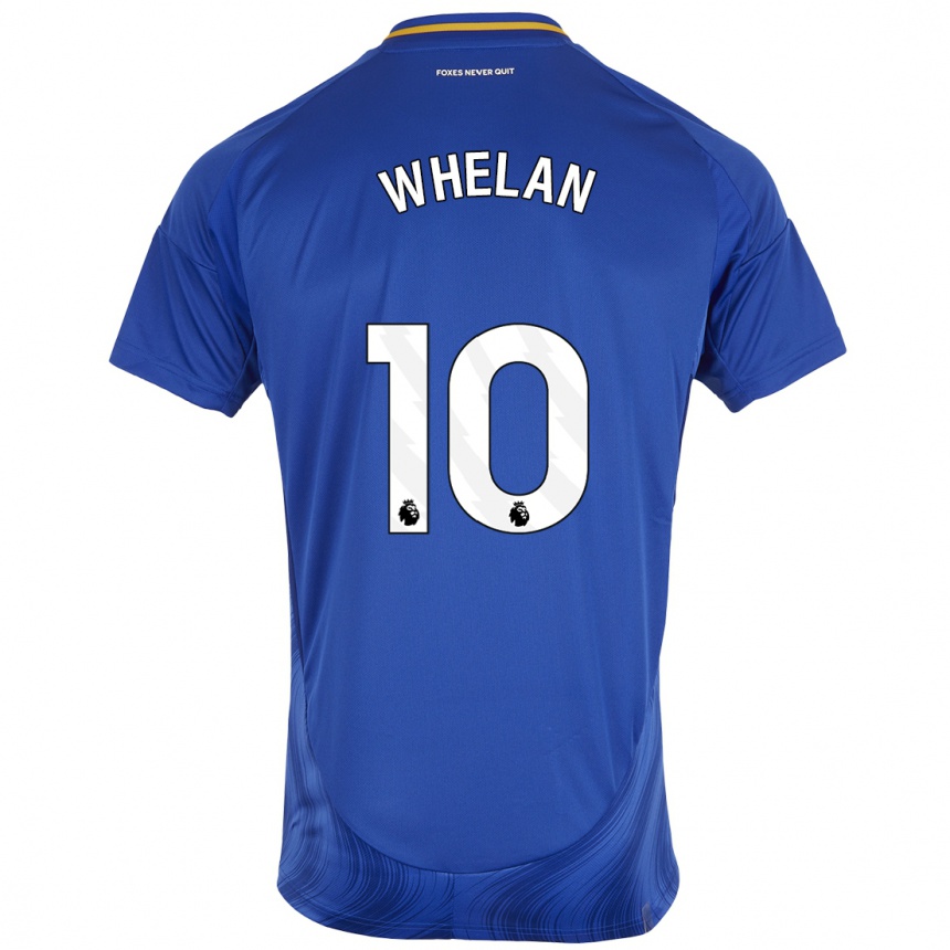 Men Football Aileen Whelan #10 Blue White Home Jersey 2024/25 T-Shirt Australia