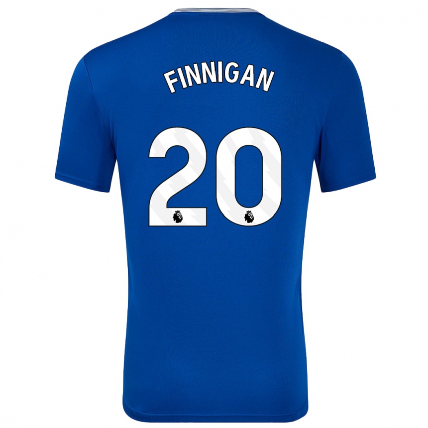 Men Football Megan Finnigan #20 Blue With Home Jersey 2024/25 T-Shirt Australia