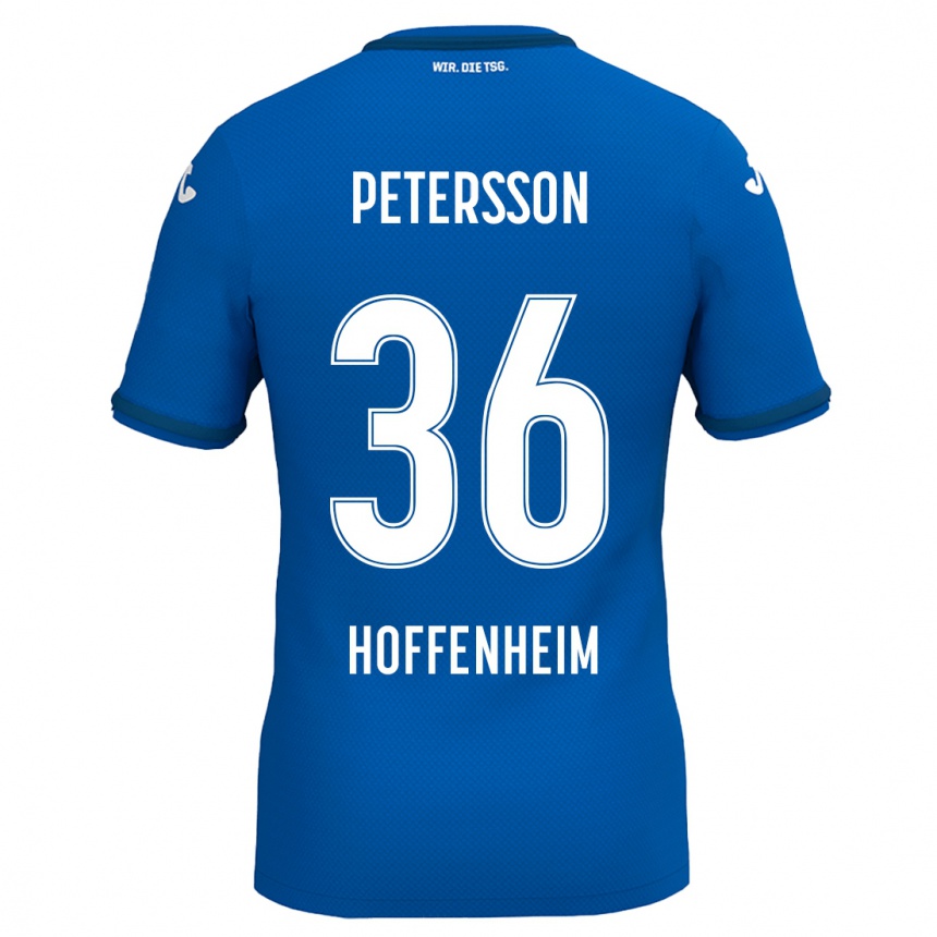 Men Football Lúkas Petersson #36 Royal Blue Home Jersey 2024/25 T-Shirt Australia