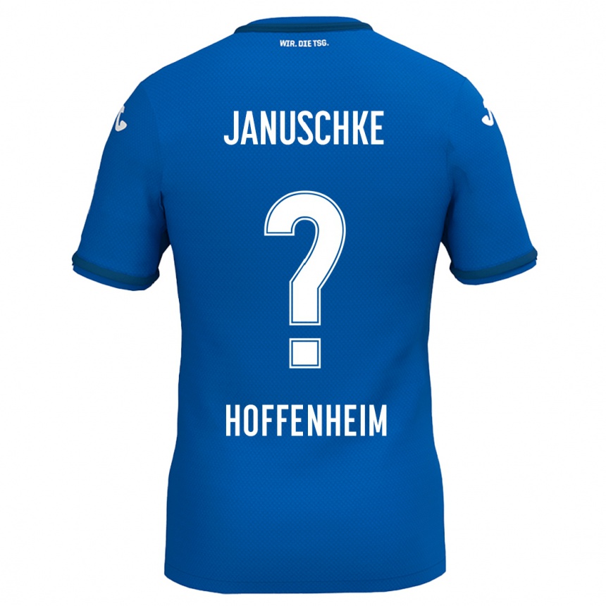 Men Football Tim Januschke #0 Royal Blue Home Jersey 2024/25 T-Shirt Australia