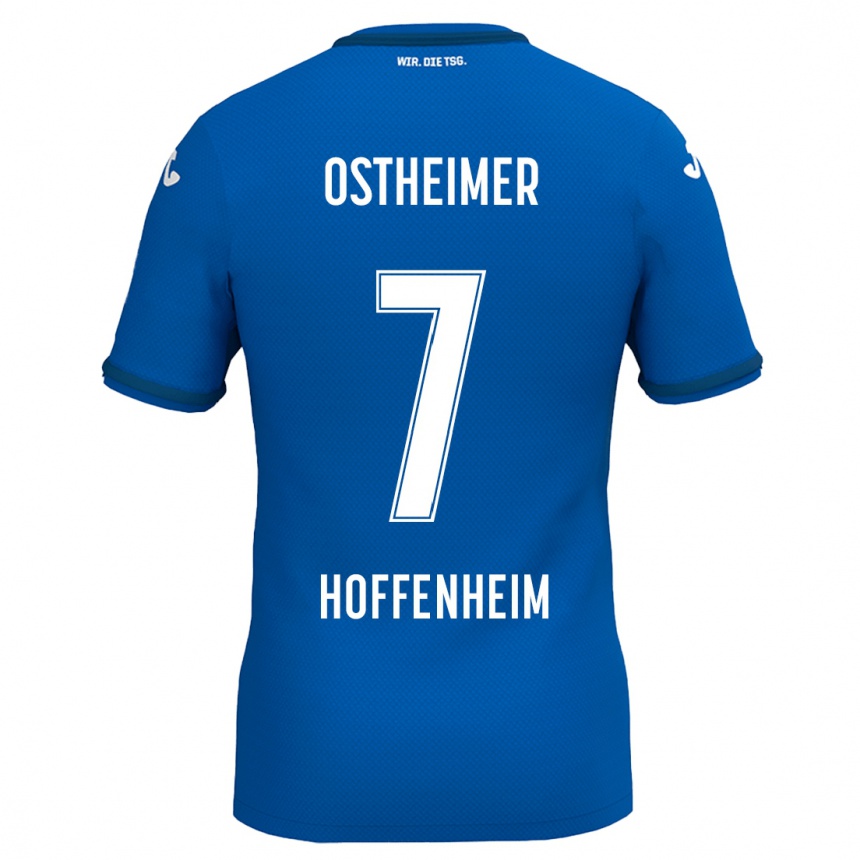 Men Football Nevio Ostheimer #7 Royal Blue Home Jersey 2024/25 T-Shirt Australia